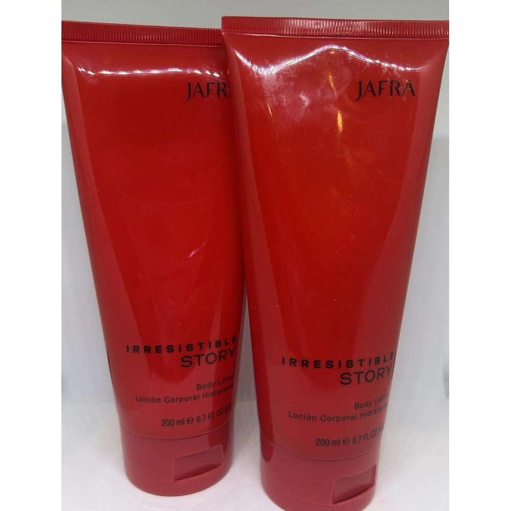 NEW Set Of 2 JAFRA Irresistible Story Body Lotion 200 ml/6.7 fl.oz